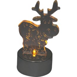 Renifer Akrylowy z Podświetleniem LED - Ozdoba Nocna