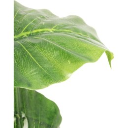 Stojące Drzewo Dekoracyjne - Zielone, Duże Listki, Wysokość 90 cm