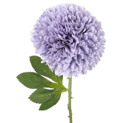 Sztuczny kwiat - Fioletowy czosnek pojedynka o długości 52 cm