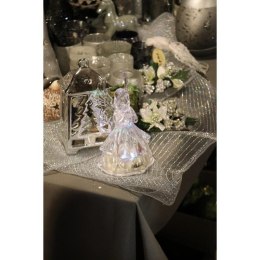 Akrylowa Figurka Anioła z Kolorowym Podświetleniem LED na Baterie