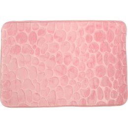 Antypoślizgowy Dywanik Łazienkowy z Mikrofibry w Kolorze Pudrowego Różu
