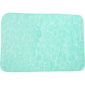 Antypoślizgowy dywanik łazienkowy z mikrofibry w kolorze miętowym