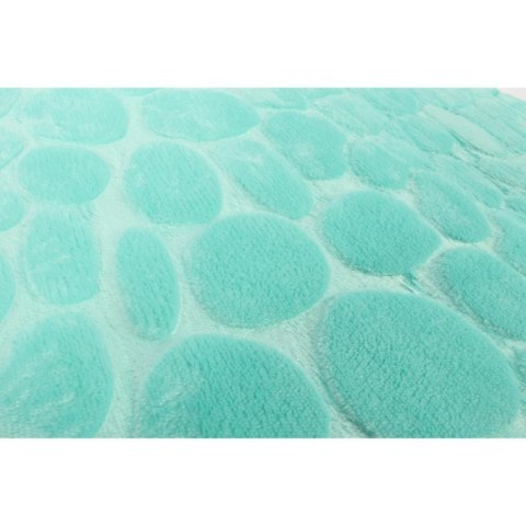 Antypoślizgowy dywanik łazienkowy z mikrofibry w kolorze miętowym