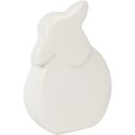 Baranek Wielkanocny z Białej Ceramiki - Elegancka Dekoracja Świąteczna 10cm