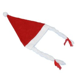 CZAPKA ŚNIEŻYNKI Z WARKOCZAMI