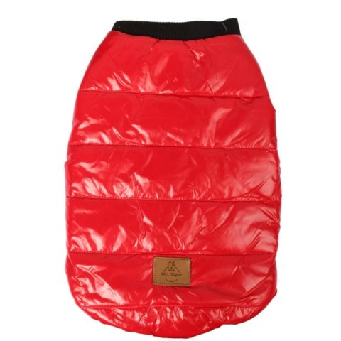 Czerwona, Wodoodporna Kamizelka/Kurtka dla Psa Rozmiar M