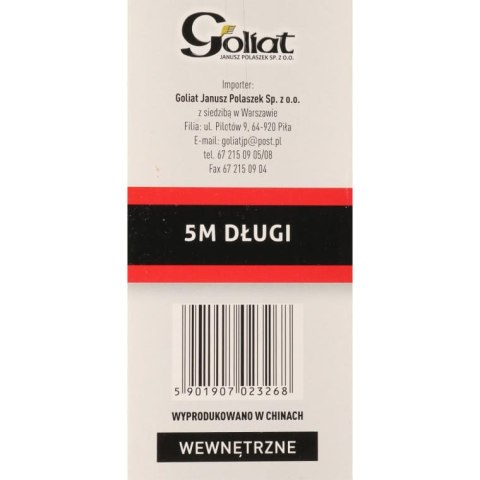 Czerwone Lampki Choinkowe z LED w Kształcie Kulek, 100 szt., Długość 5m, do Użycia Wewnętrznego IP20