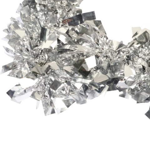 Dekoracja świąteczna Gwiazda do zawieszenia z folii srebrna