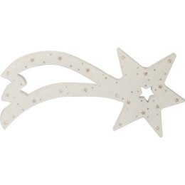 Dekoracyjna Kometa Świetlna z 20 Białymi LED do Powieszenia - Zasilanie Sieciowe