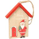 Domek zawieszka drewniana, GTGA026M