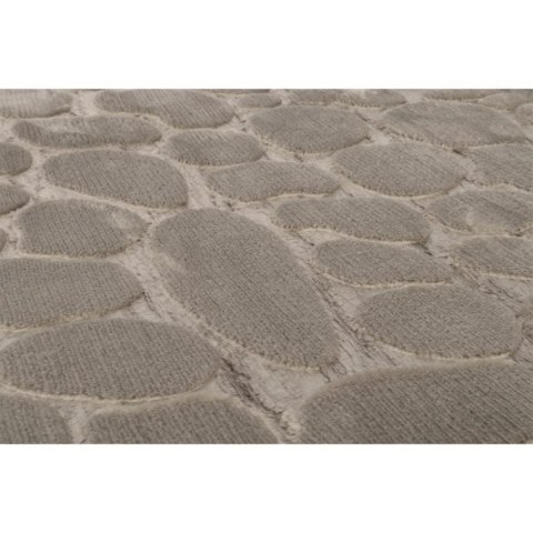 Dywanik Łazienkowy z Mikrofibry z Antypoślizgową Powłoką - Szary, 45x70 cm