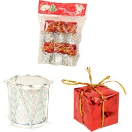 Komplet, 12 ozdób, mix - 12 sztuk