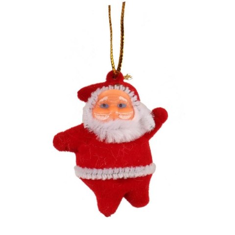 Komplet 16 Ozdób Świątecznych - Mix Mikołaje, Prezenty, Dzwonki, Kokardki