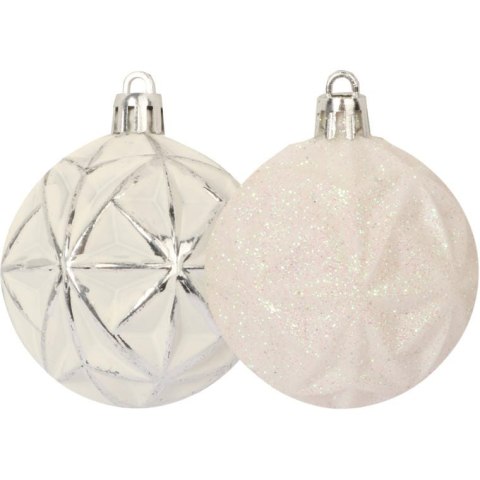 Komplet, 6 bombek plastikowych, SS-6340