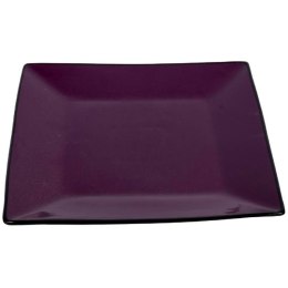 Komplet Ceramicznej Zastawy Stołowej w Odcieniu Fioletu