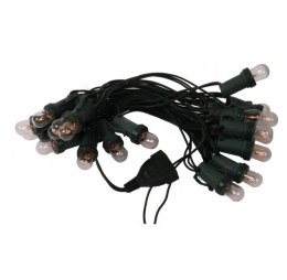 LAMPKI CHOINKOWE 20 LED Z DODATKOWYM GNIAZEDEM I ZACZEPEM