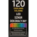 Lampki Choinkowe Solary 120 LED Multikolor do Oświetlenia Ogrodowego