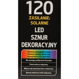 Lampki Choinkowe Solary 120 LED Multikolor do Oświetlenia Ogrodowego