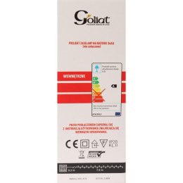 Lampki choinkowe 80 LED na baterie z TIMEREM zimny biały