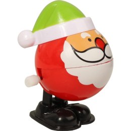 Mikołaj skaczący zielony