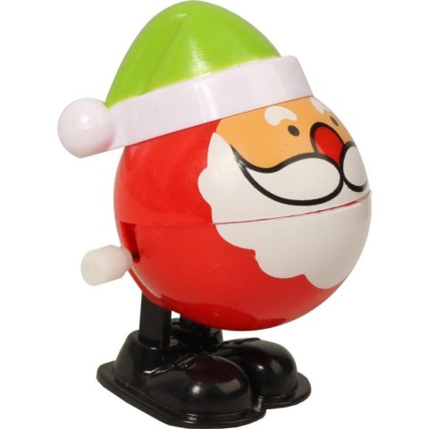 Mikołaj skaczący zielony