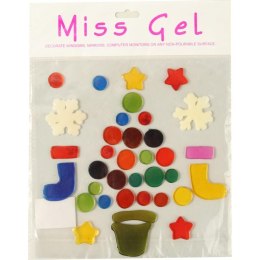 Naklejki na okno żelowe, Jelly, 25 IV