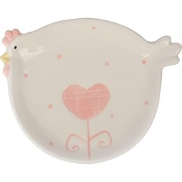 PODSTAWKA CERAMICZNA TALERZ KURA