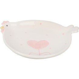 PODSTAWKA CERAMICZNA TALERZ KURA