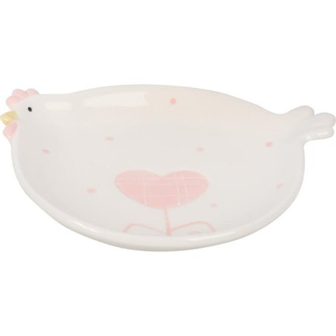 PODSTAWKA CERAMICZNA TALERZ KURA