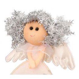 Pik bożonarodzeniowy anioł w kolorze białym