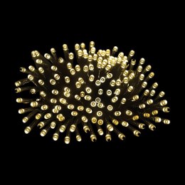 Programowalne Lampki Choinkowe LED 144 Ryż - Ciepły Biały, Zasilanie Sieciowe, do Użytku Zewnętrznego IP44