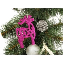 Renifer zawieszka w kolorze fioletowym