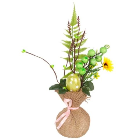 STROIK WIELKANOCNY NA STÓŁ KOMPOZYCJA ŚWIĄTECZNA JAJKO ZZ