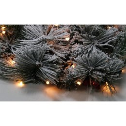 Wianek Świąteczny z Oświetleniem LED i Efektem Pierwszego Śniegu