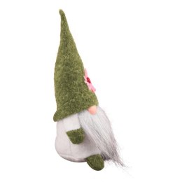 Wielkanocny Skrzat Dekoracyjny z Zieloną Brodą i Czapeczką 15 cm
