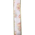 Wstążka dekoracyjna świąteczna w misie 5 cm x 2,7 m