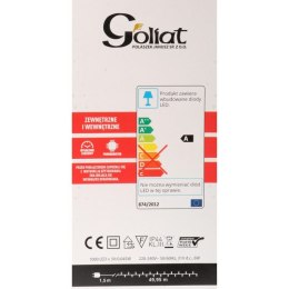 Zewnętrzne Lampki Choinkowe 1000 LED z Programatorem i Timerem, Kolor Zimny Biały, Zasilanie Sieciowe, Długość 49.95 m