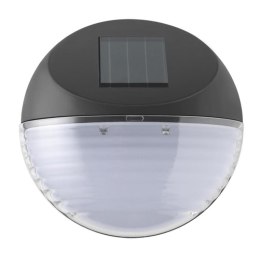 Automatyczna Lampa Schodowa Solar LED w Kolorze Czarnym z Czujnikiem Zmierzchu i Akumulatorem AA
