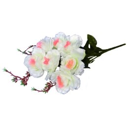 BUKIET 7 RÓŻ BIAŁE 70 CM
