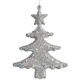 CHOINKA ZAWIESZKA BROKATOWA 20 CM