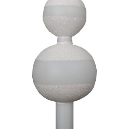 CZUBEK PLASTIKOWY NA CHOINKĘ SZPIC NA CHOINKĘ 28 CM