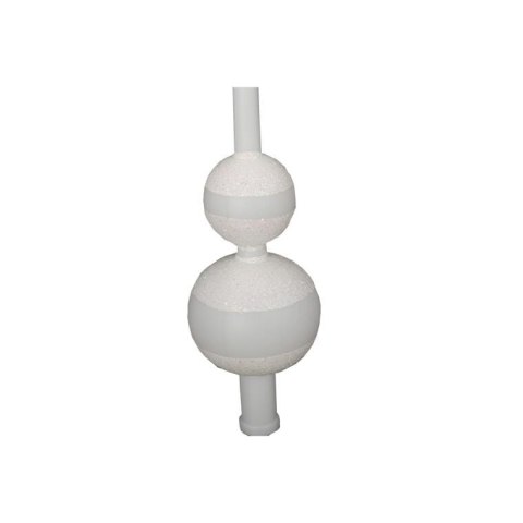 CZUBEK PLASTIKOWY NA CHOINKĘ SZPIC NA CHOINKĘ 28 CM