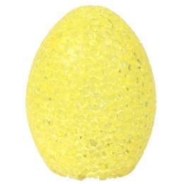 Dekoracyjne Świecące Jajko LED Wielkanocne Żółte z Ciepłym Białym Światłem