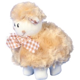 Figurka baranka wielkanocnego do postawienia z futerkiem