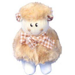 Figurka baranka wielkanocnego do postawienia z futerkiem