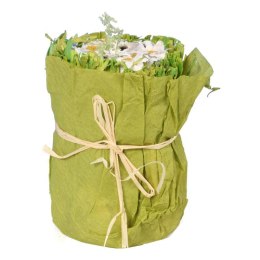 KOMPOZYCJA KWIATOWA PAPIEROWA BIAŁA