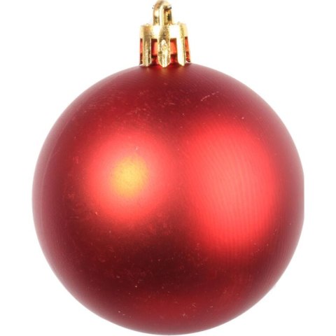 KPL.12 BOMBEK PLASTIKOWYCH CZERWONYCH 6 CM