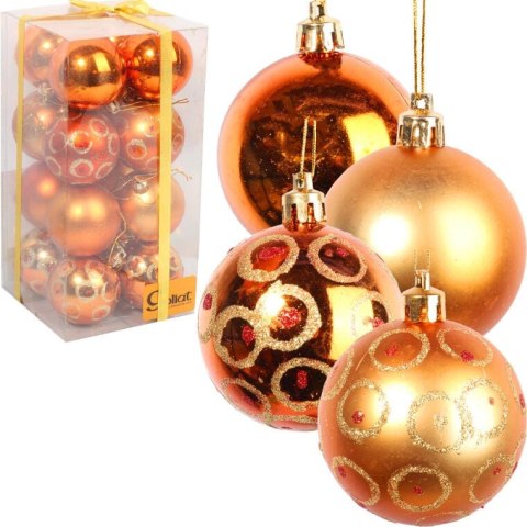 KPL.16 BOMBEK PLASTIKOWYCH POMARAŃCZOWYCH 6 CM