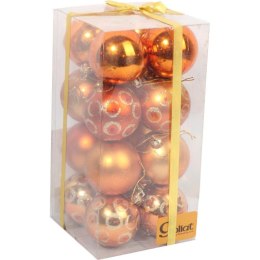 KPL.16 BOMBEK PLASTIKOWYCH POMARAŃCZOWYCH 6 CM