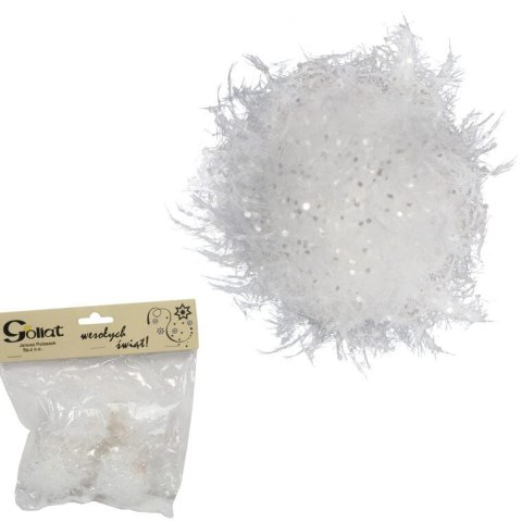 KPL.4 BOMBEK STYROPIANOWYCH KULE ŚNIEŻNE 6 CM